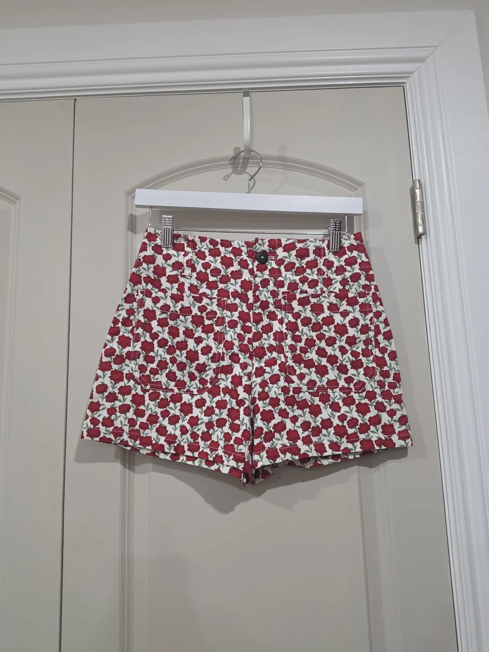 Anthropologie stylish red